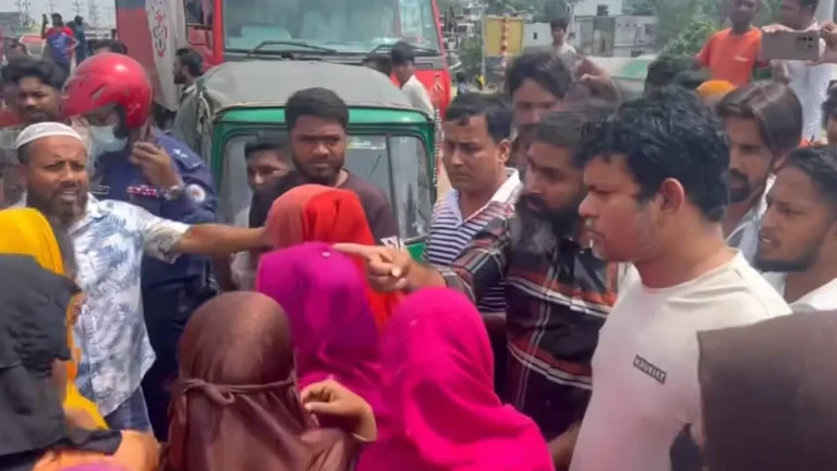 ঢাকা-সিলেট মহাসড়ক অবরোধ