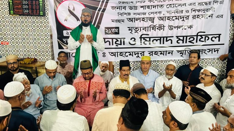 বাবার আদর্শকে ধারণ করে চট্টগ্রামবাসীর ভাগ্যবদলে সবসময় পাশে থাকব: ডা. শাহাদাত হোসেন 