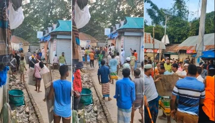 কিশোরগঞ্জে বরযাত্রীর গাড়ি থামিয়ে টাকা দাবি, সংঘর্ষে বরসহ আহত ৫০