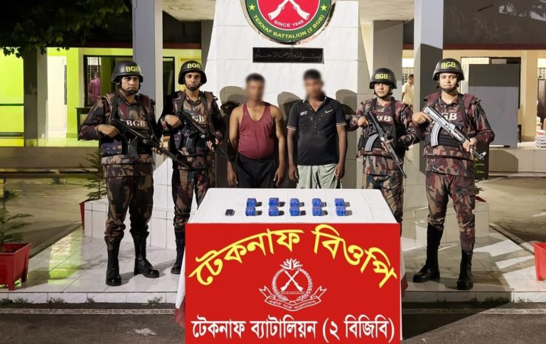 টেকনাফে কেওড়া বাগানে মাটির নিচে মিলল ২০ হাজার ইয়াবা, আটক ২